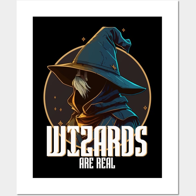 Wizards are real Wall Art by ExprEssie